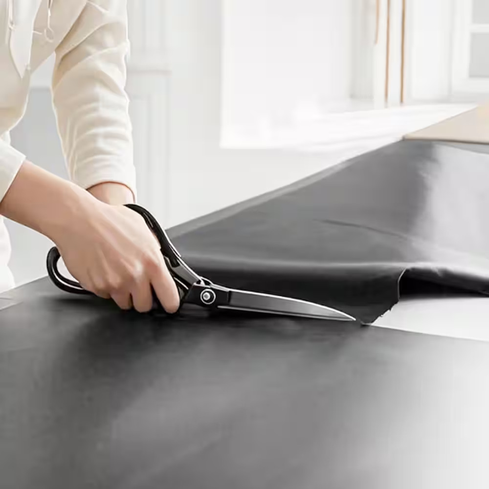 10 Mil Plastic Sheeting, Heavy Duty 20 X 100 Ft. Black Roll, Polyethylene Tarp f