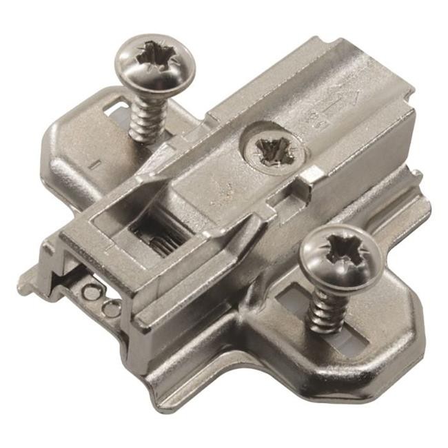 Hettich HT9239382 9.5 mm Plate with Euro-Screws Sensys Hinge