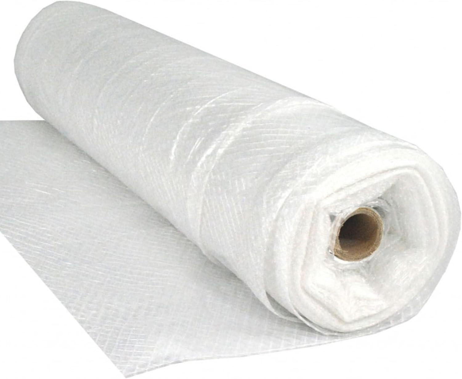 Dura Skrim 6 Mil Reinforced White Plastic Sheeting 20′ x 100′ – Weatherproof Rol
