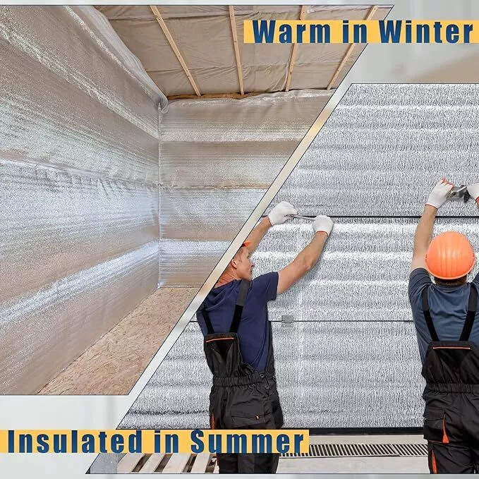 16-315″ Reflective WHITE Aluminium Foam Core Insulation For Pipeline wrapping
