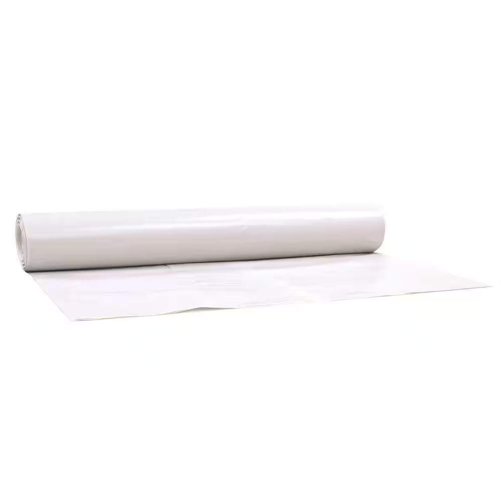 8 Ft. X 100 Ft. Clear 4 Mil Plastic Sheeting