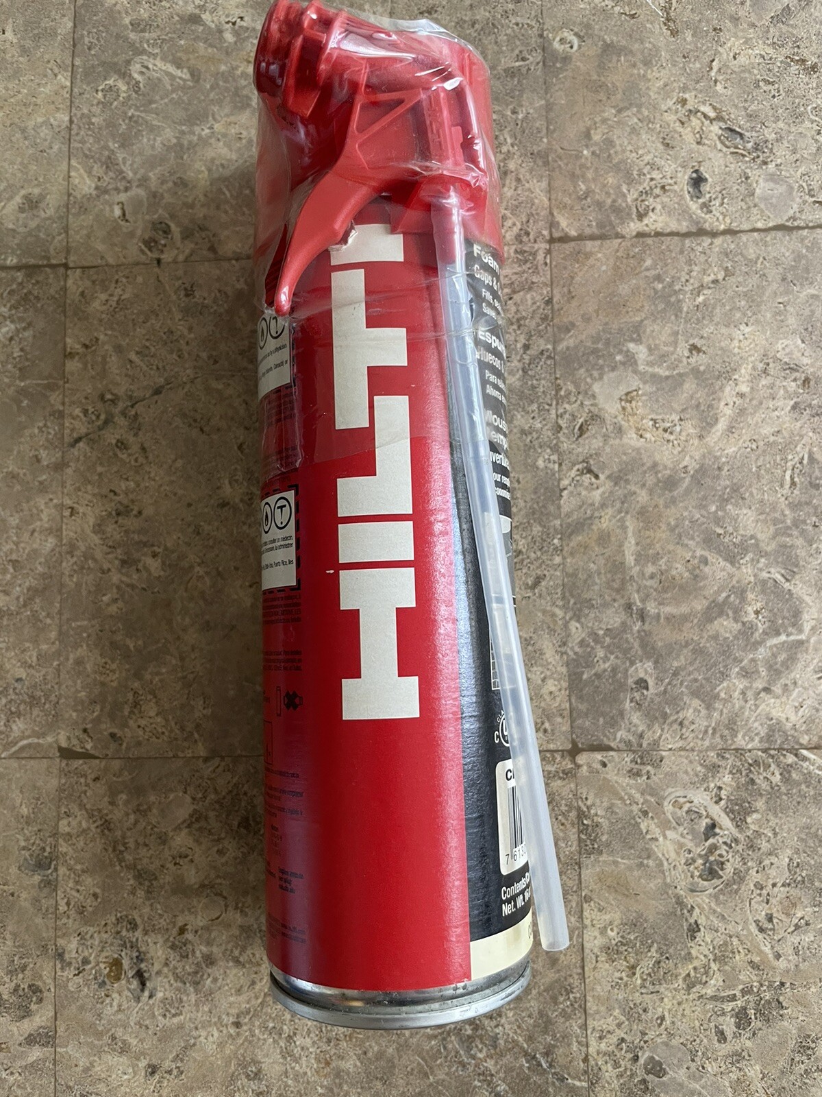 CF-116 – HILTI Insulating, Stop & Go, Foam With Straw App – 1 Can 06/15/2011