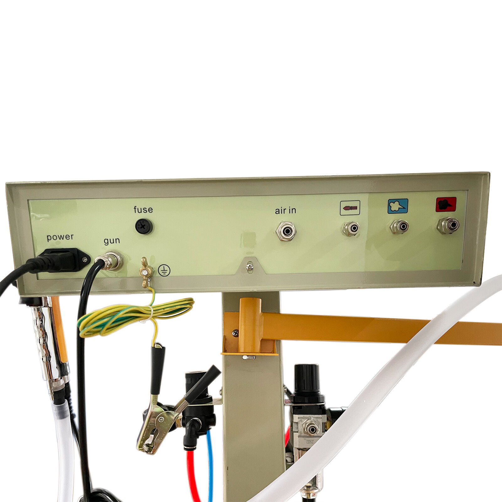 110V Vibrating Particle Coating Machine Spraying Electrostatical Paint System