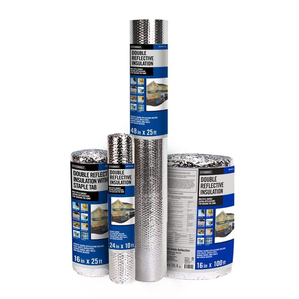 24 in. x 10 ft. Double Reflective Insulation Radiant Barrier NEW
