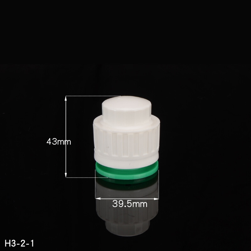 PPR Pipe Fitting End Caps Quick Couplings Tube Inner Diameter 20mm/25mm/32mm