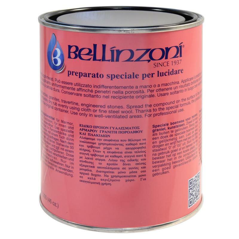Bellinzoni Paste Wax 250ml (CLEAR) – For Marble & Granite