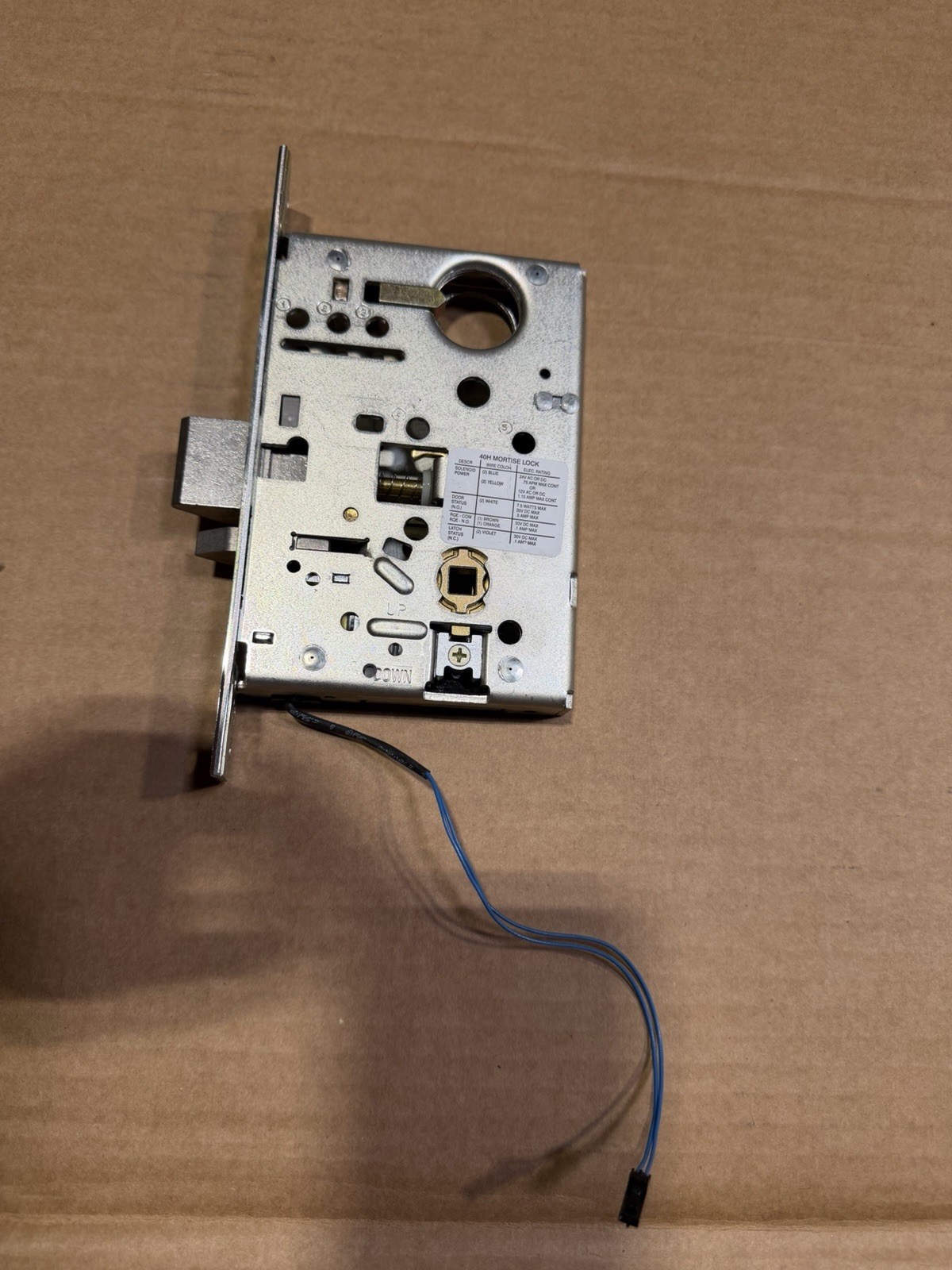 BEST 40H Series Electrified Mortise Lock 24V DC/AC Fail Secure/Safe replacement
