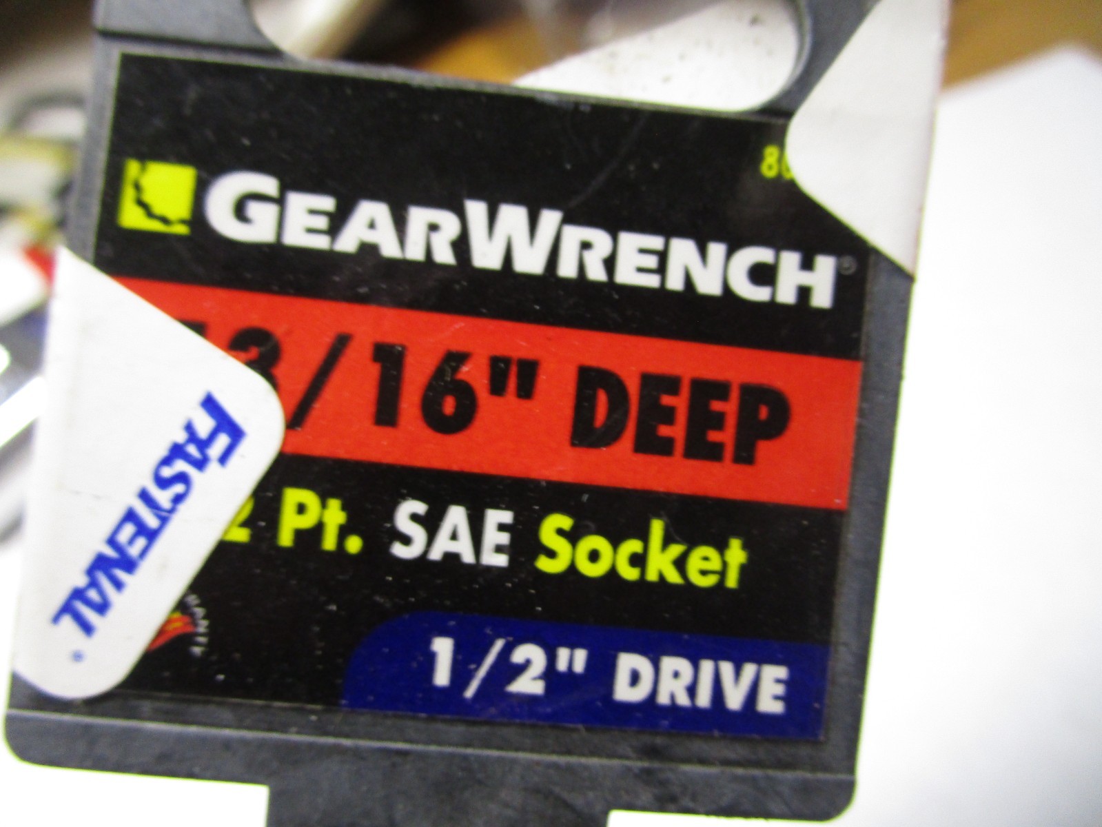 13/16″ 12Pt 1/2″ Drive GEARWRENCH Deep Socket