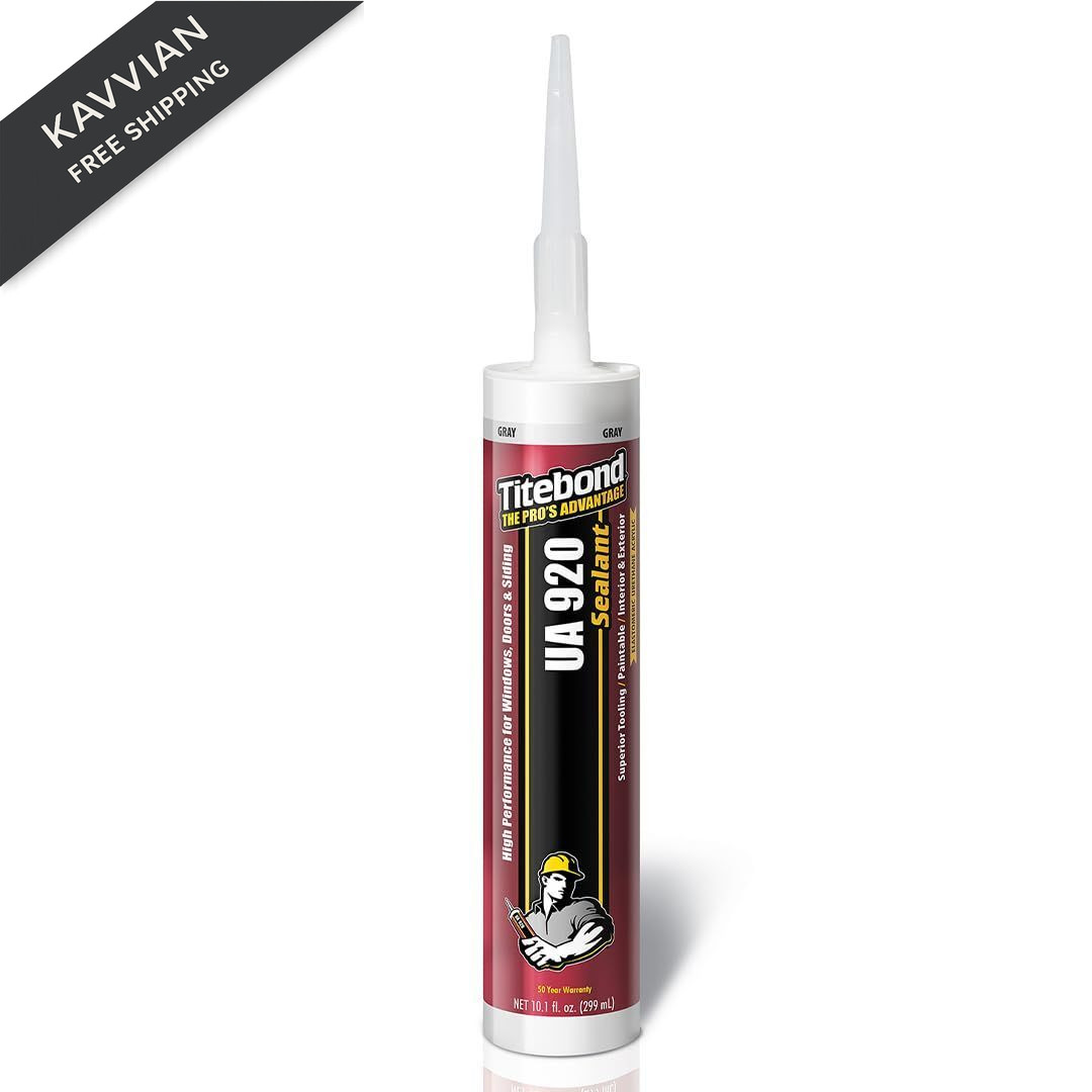 Titebond UA 920 Sealant, Gray – Urethane Acrylic Elastomeric 10.1 Oz.,