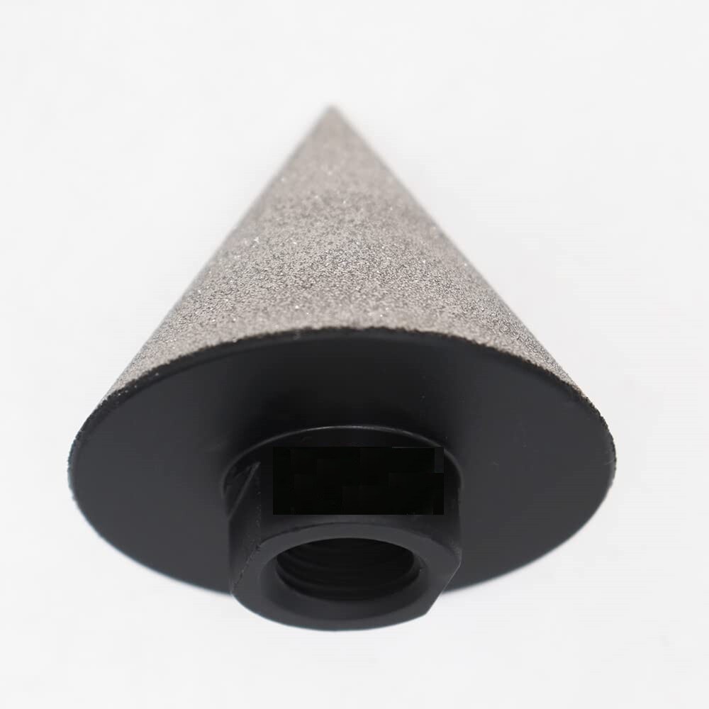 35mm 1-3/8″ Diamond Chamfer Finger Milling Bits Cone Mill Hole Saw Cutter Stone