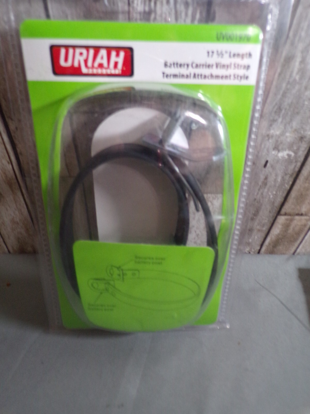 Uriah Products UV001970 17-1/2″, Vinyl Battery Carrier Strap