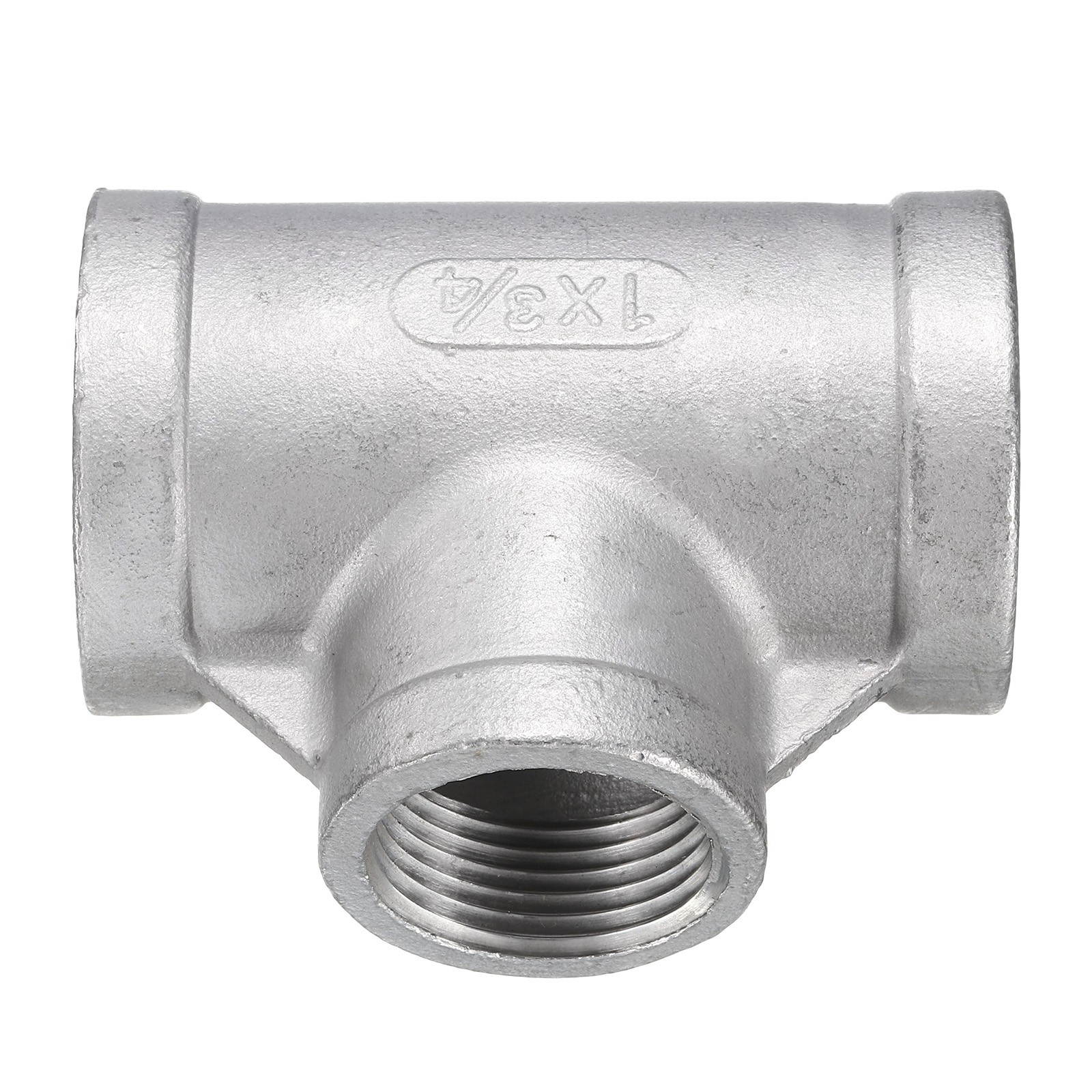 Tee Pipe Fitting 3/4″ x 1″ x 1″ NPT Female Reducer 3 Way T Connector