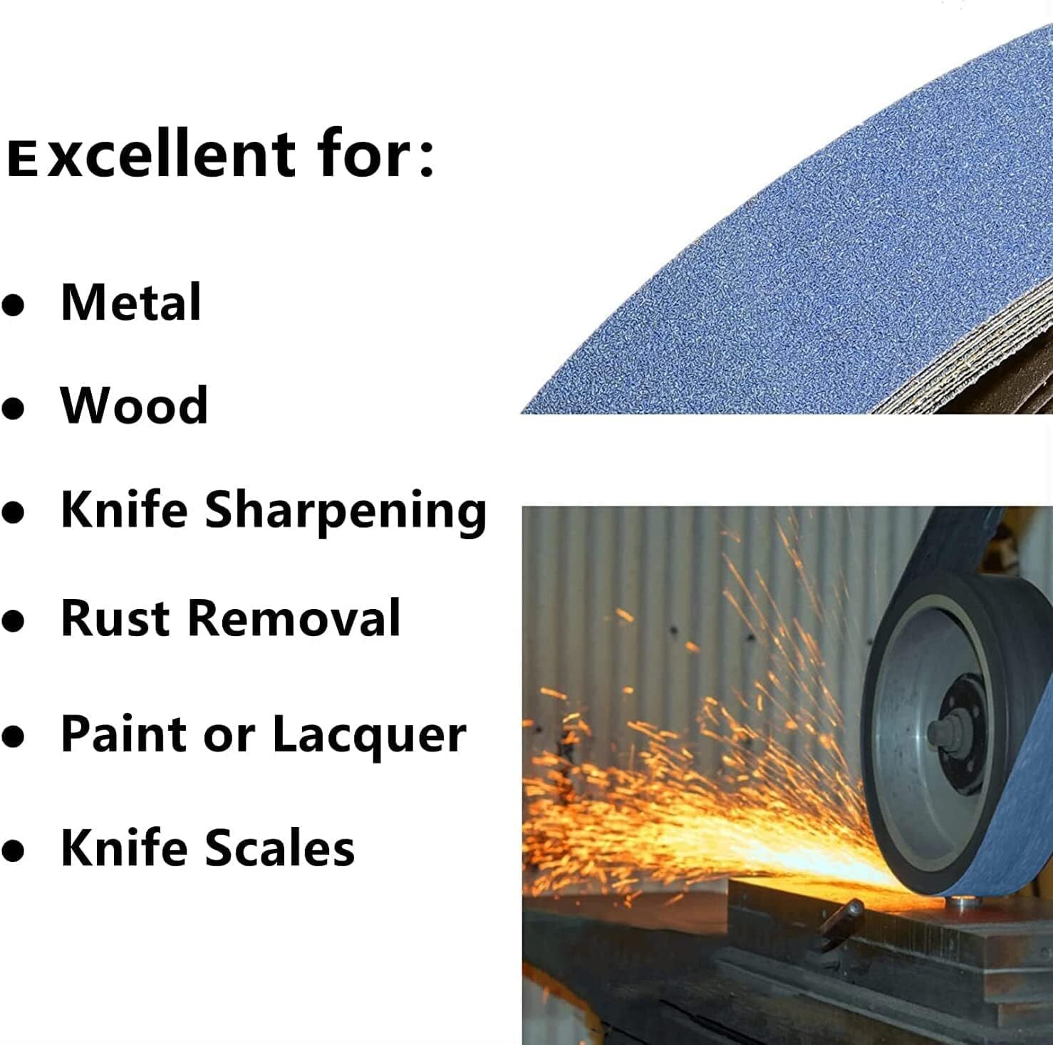 3X18 Belt Sander Sanding Belts, 3X18 Inch Zirconia Sanding Belts For Metal/wood,