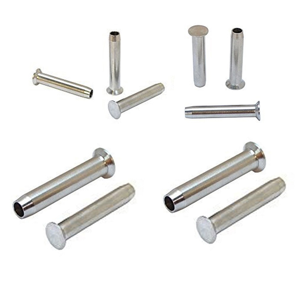 Set Of 10 Pcs 3/16″ Cable Railing Swage Stemball T316SS For Wood Post