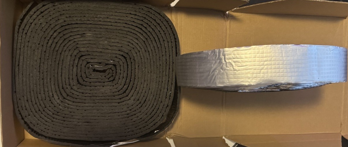 2” Foam Insulation Tape Pipe Insulation Wrap, Waterproof Self Adhesive -2 inch