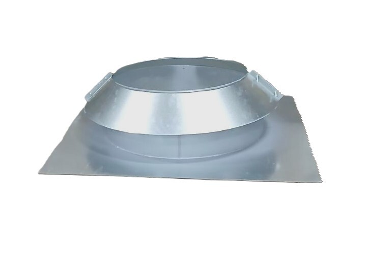 Paint Spray Booth Exhaust Stack Kits – 20′ Pipe, Damper Cap, Flange, Collar