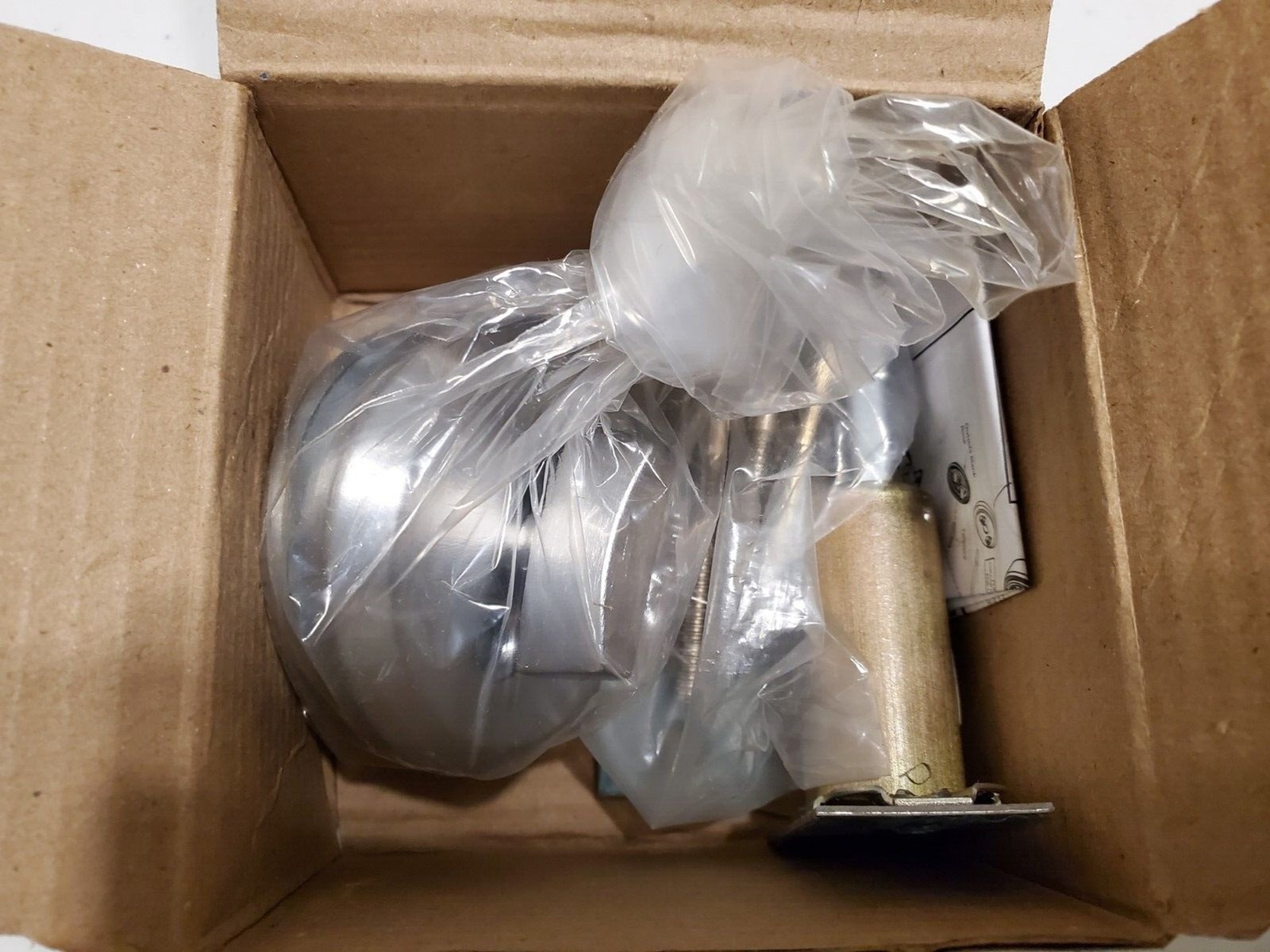 Arrow E60 26D 346 144 Exit Deadbolt W/Blank Outside Satin Chrome – NEW IN BOX