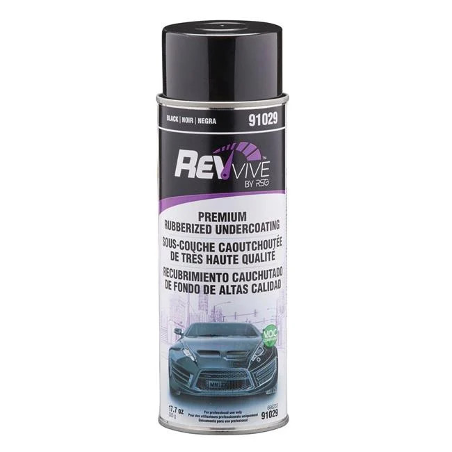 17.7 oz Premium Rubberized Undercoating – Black – 60 To 120 Min Curing