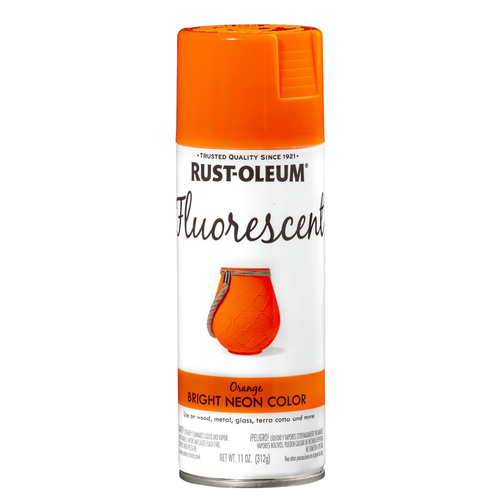 Rust-Oleum 342568 Specialty Fluorescent 11 oz (Pack of 1), Orange