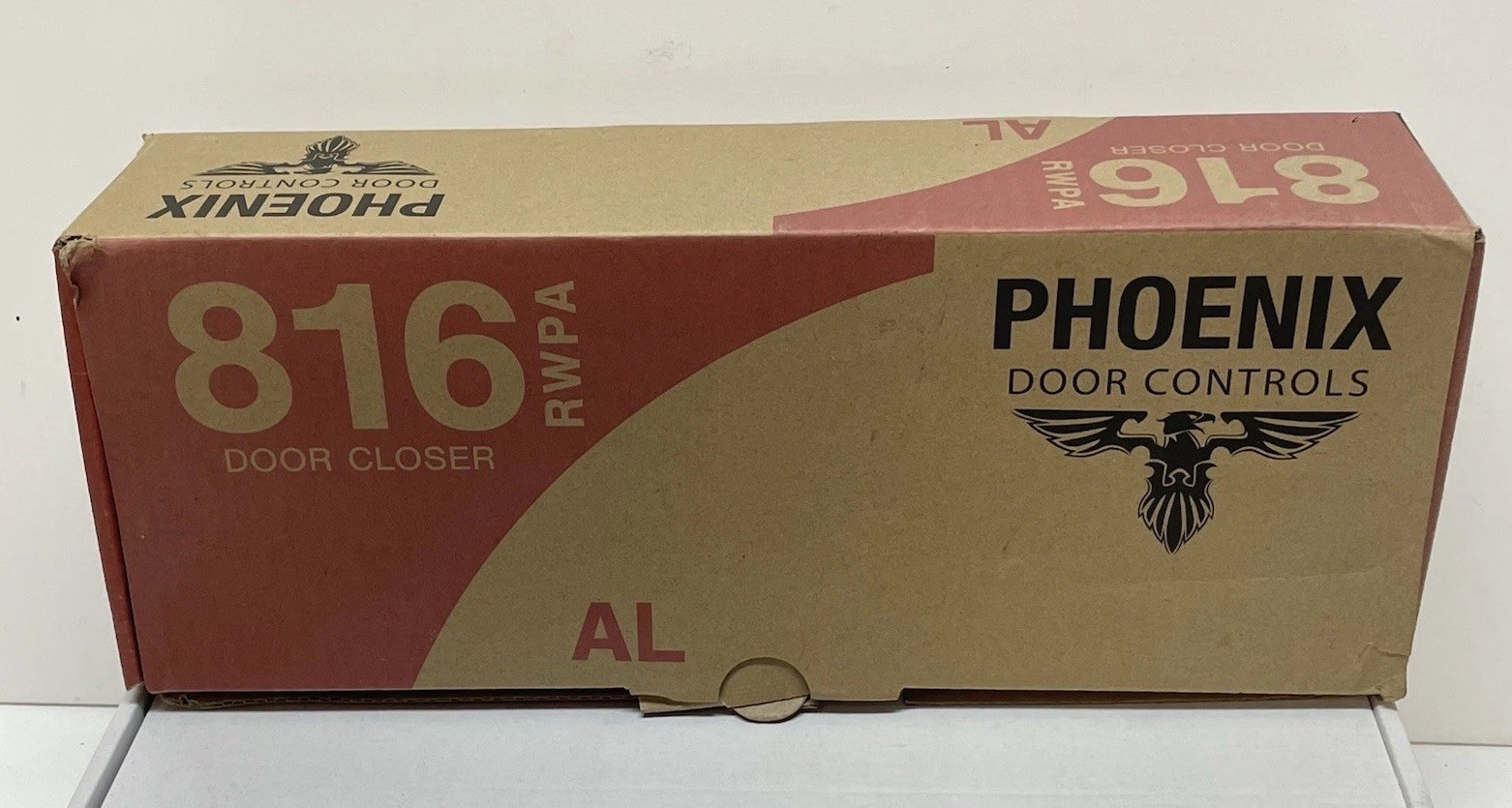 Phoenix 816RWPA Door Closer Heavy Duty Silver Aluminum Adjustable 1-6 *READ*