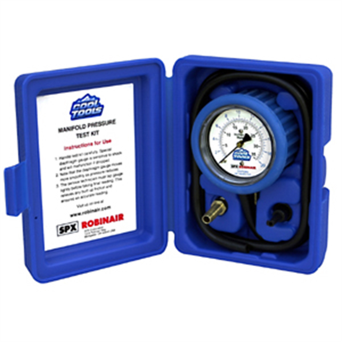 42160Robinair Gas Manifold Pressure Test Kit, 0-35″ Water Column