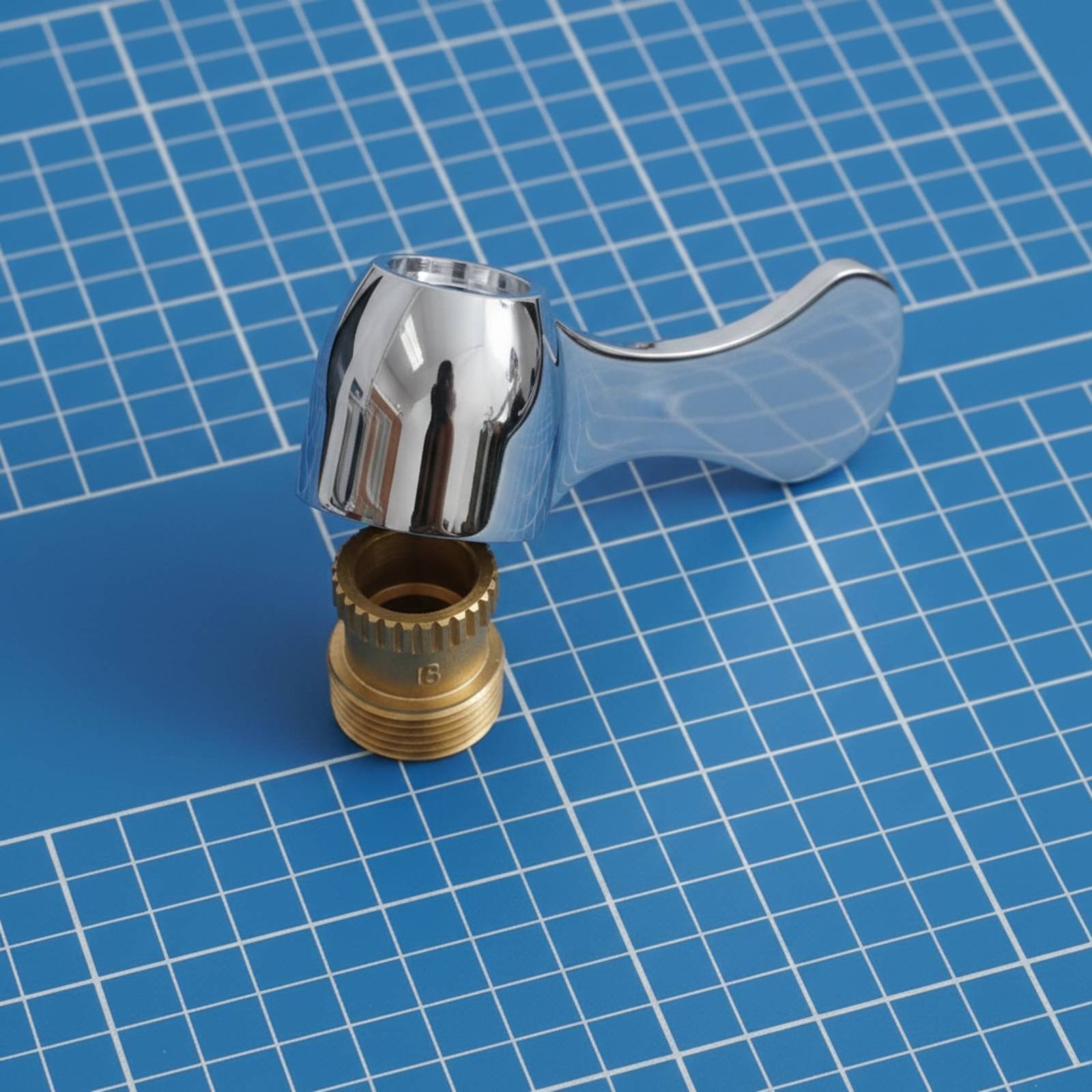 Replacement Faucet Handle Resistant Single Lever Tap Handle Long-Lasting