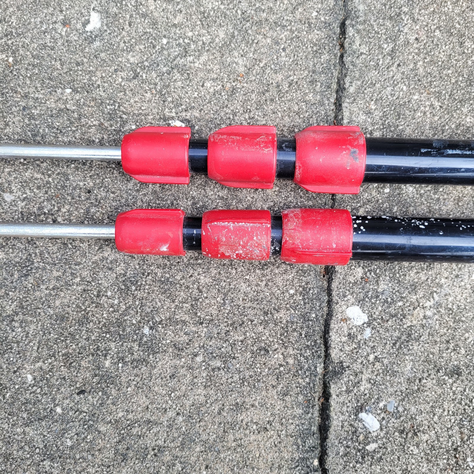 Zipwall Zip Pole 10ft Replacement Steel Poles Lot Of 2 Spring Loaded