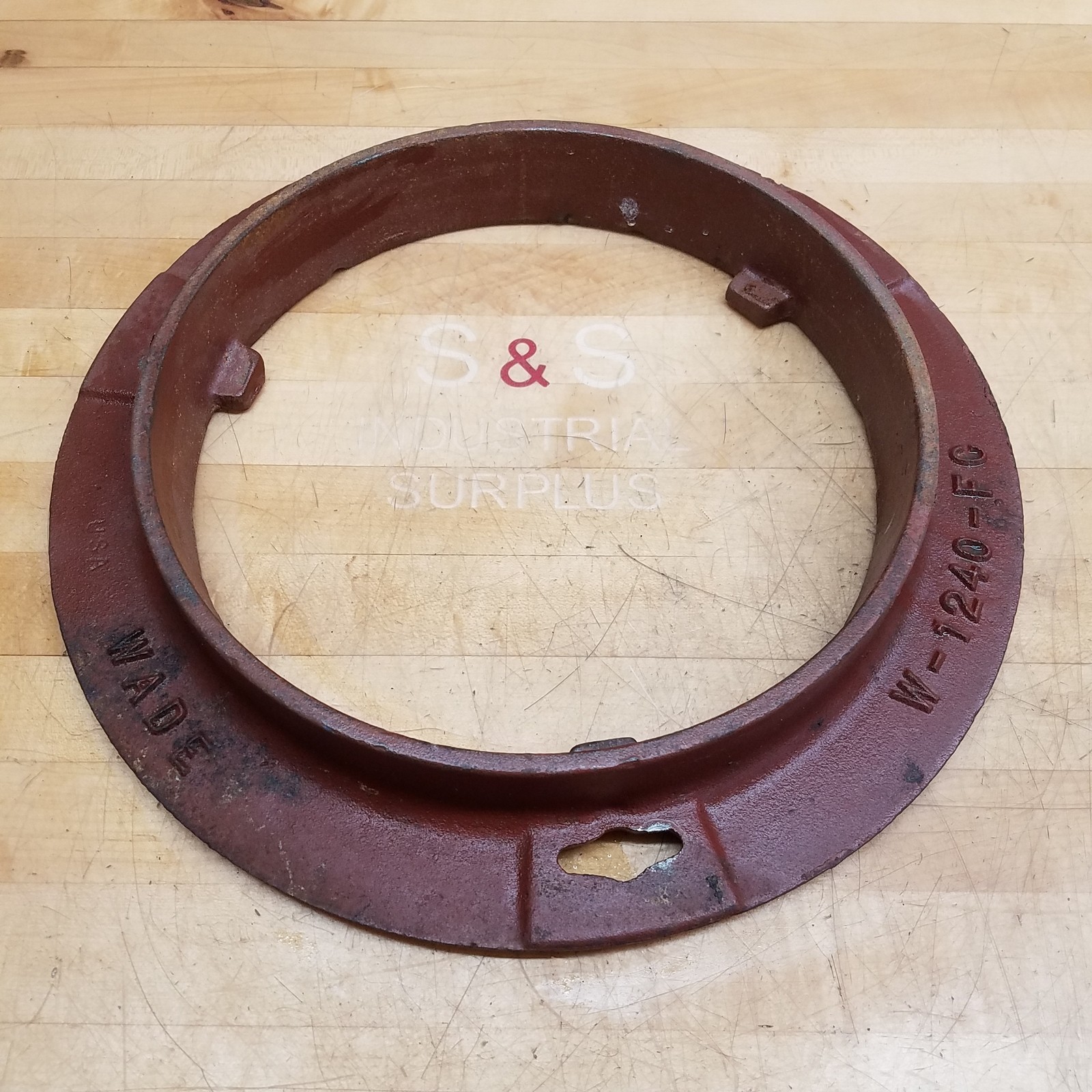 Wade W-1240-FC Floor Drain Piece, 16″ Overall Diameter, 12″ Inside Diameter