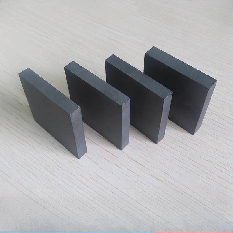 Bulletproof B4C board Boron carbide square ceramic piece 40mm/50mm thick3-11mm