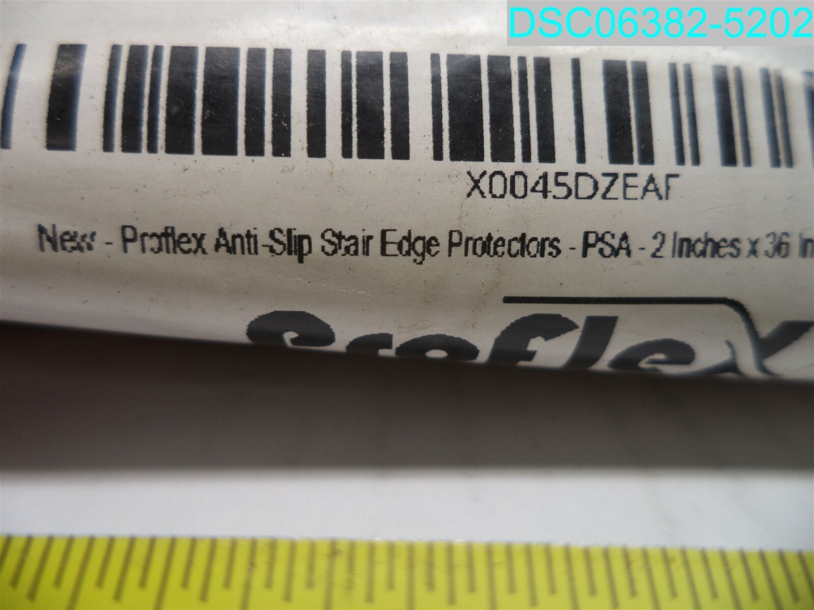 QTY=15: Proflex Anti Slip Stair Nosing Strip Vinyl Edge Protector’s