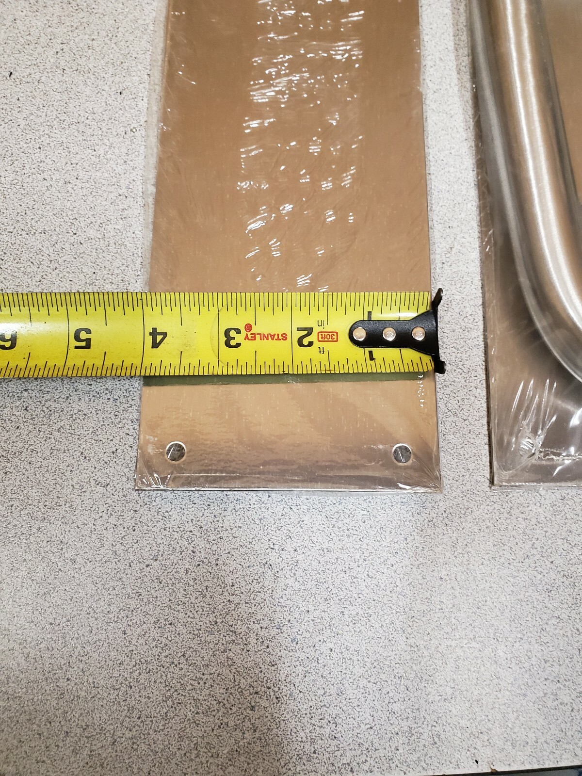 Rockwood ASSA ABLOY Push Pull Handle with Push Plate