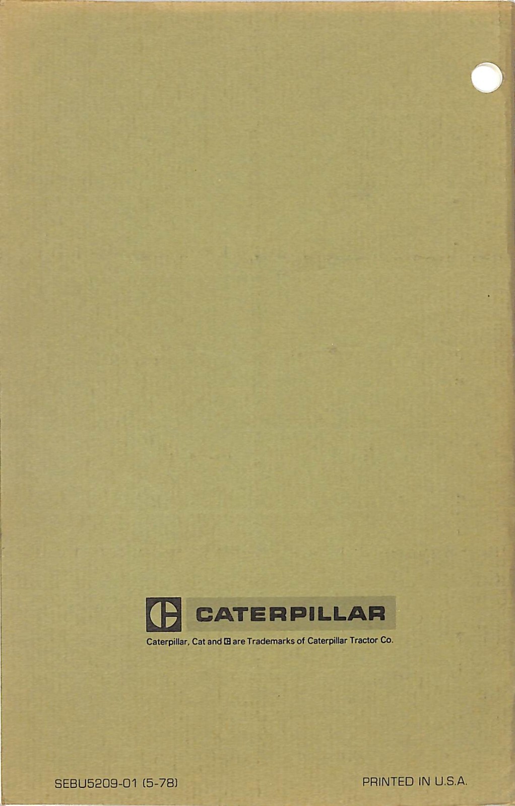 Caterpillar 583K 572G Pipelayer Manual 1978 Manual Manual