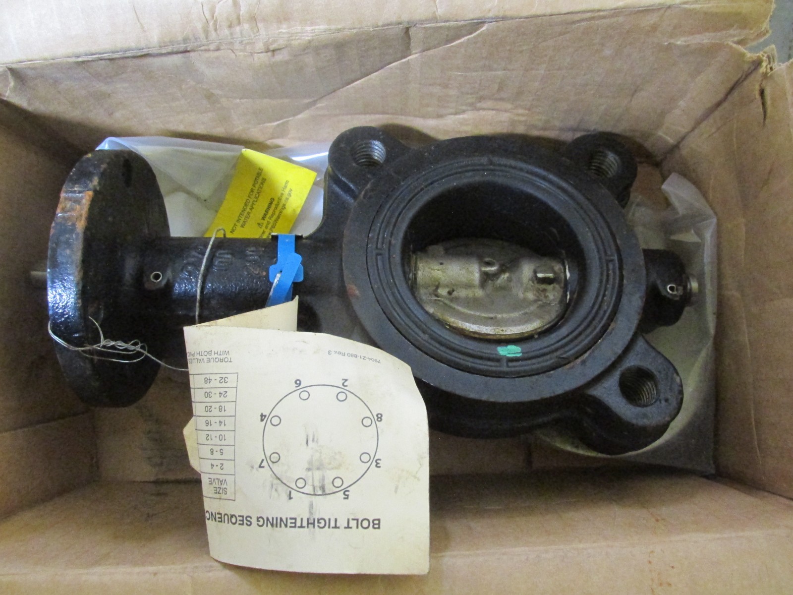 Butterfly Valve 2 1/2 in