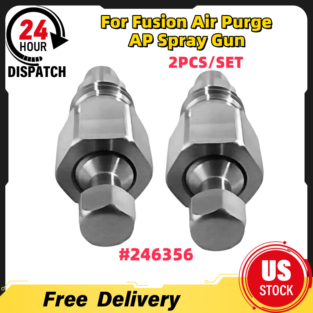 Stainless Steel fluid Valve Kit 246356 For Fusion Air Purge AP Spray Gun