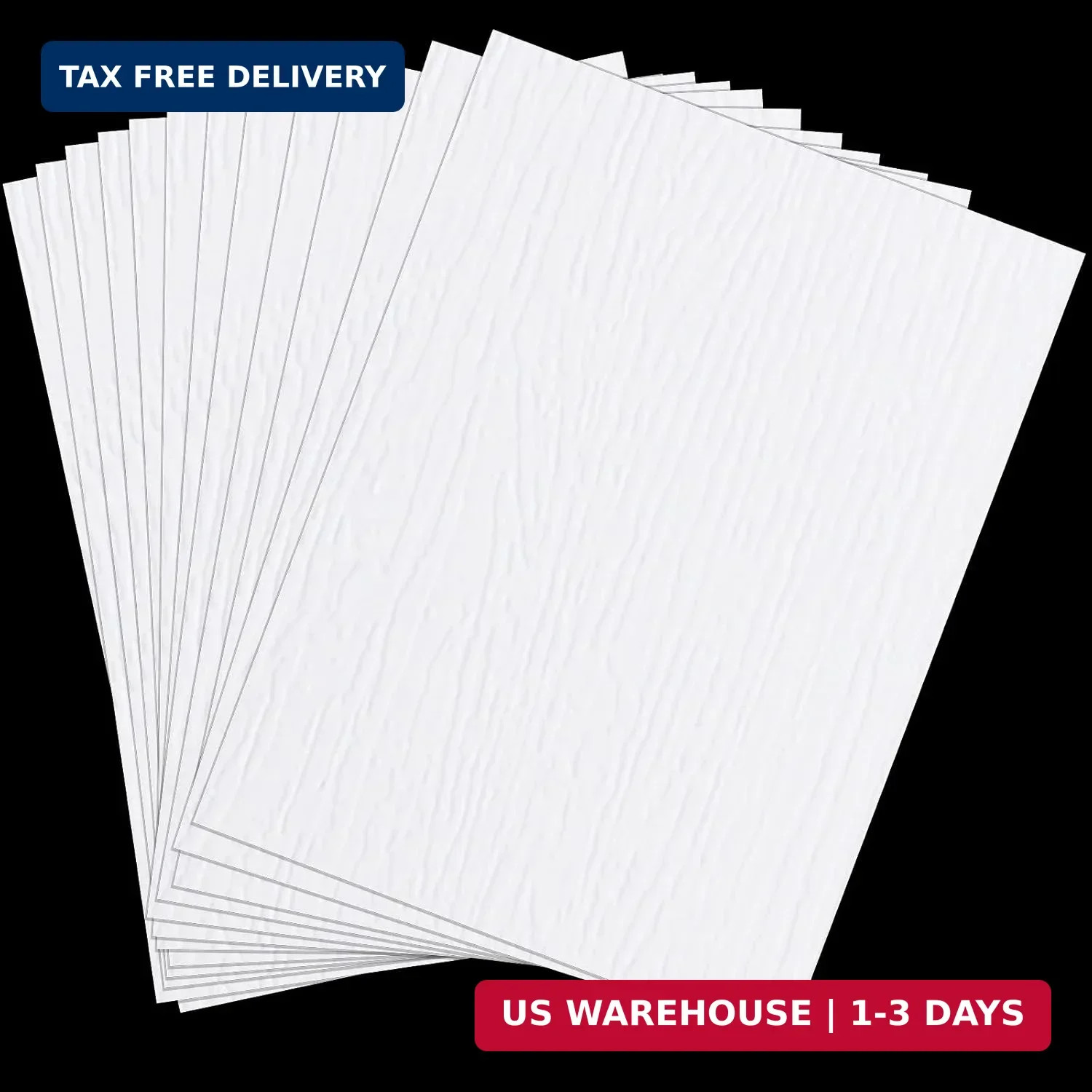 Mudder Vinyl Siding Repair Kit 6 x 8 Inch Vinyl Siding Patch Self Adhesive PVC T