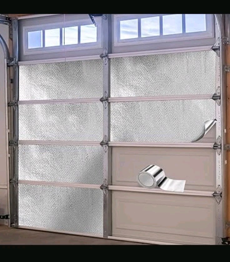 8 Pcs Winter Car Garage Door Insulation Kit 24 x 48 Inch Garage Door Insulation