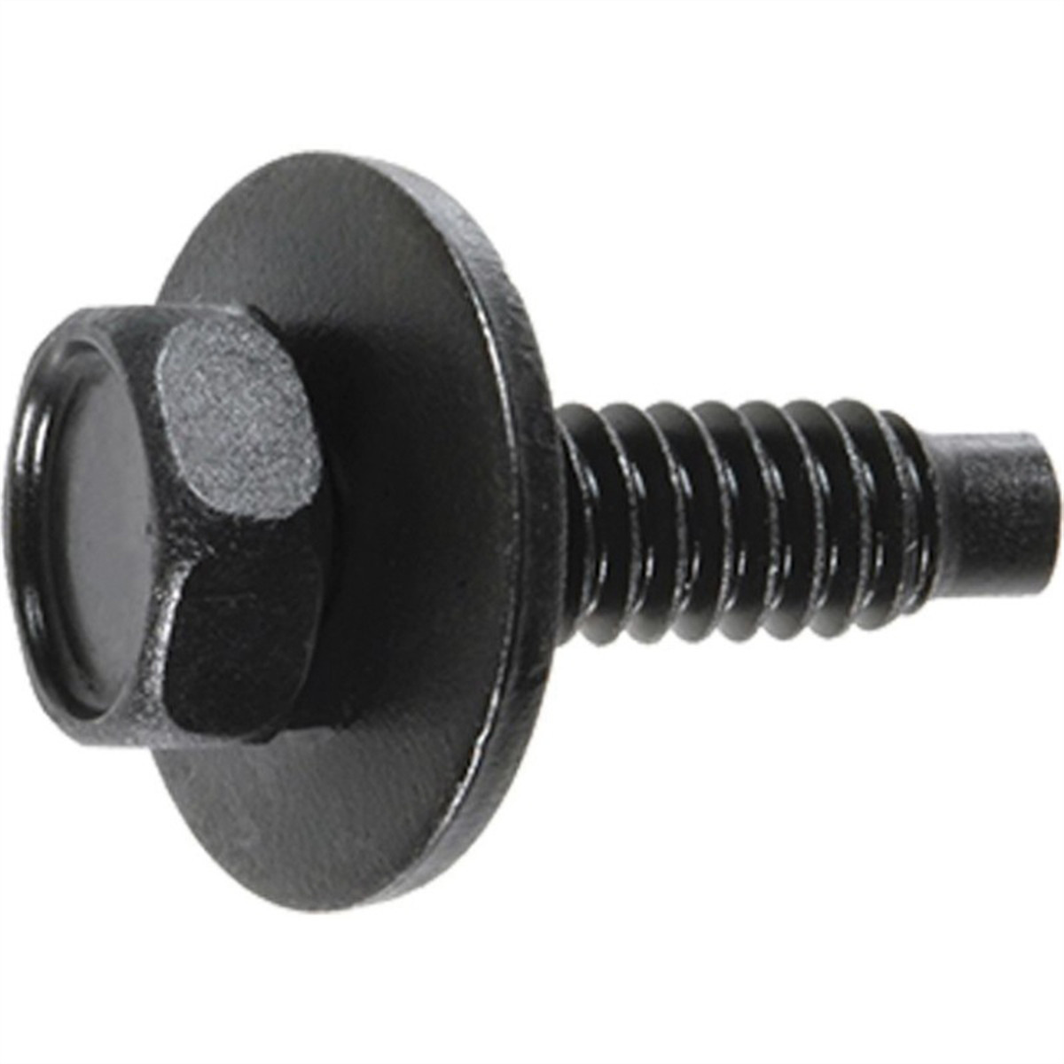 AVC.10823 AUVECO 10823 Hex Head Sems Dog Point Body Bolt, 1/4 in – 20 TPI Screw