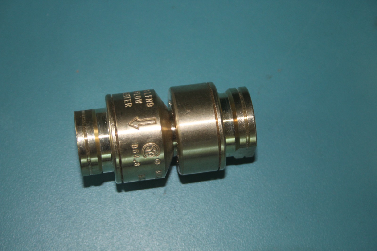 FREE SHIP WATTS LFN9 1/4″ NPT BRASS Backflow Preventer DUAL CHECK ValvE NEW