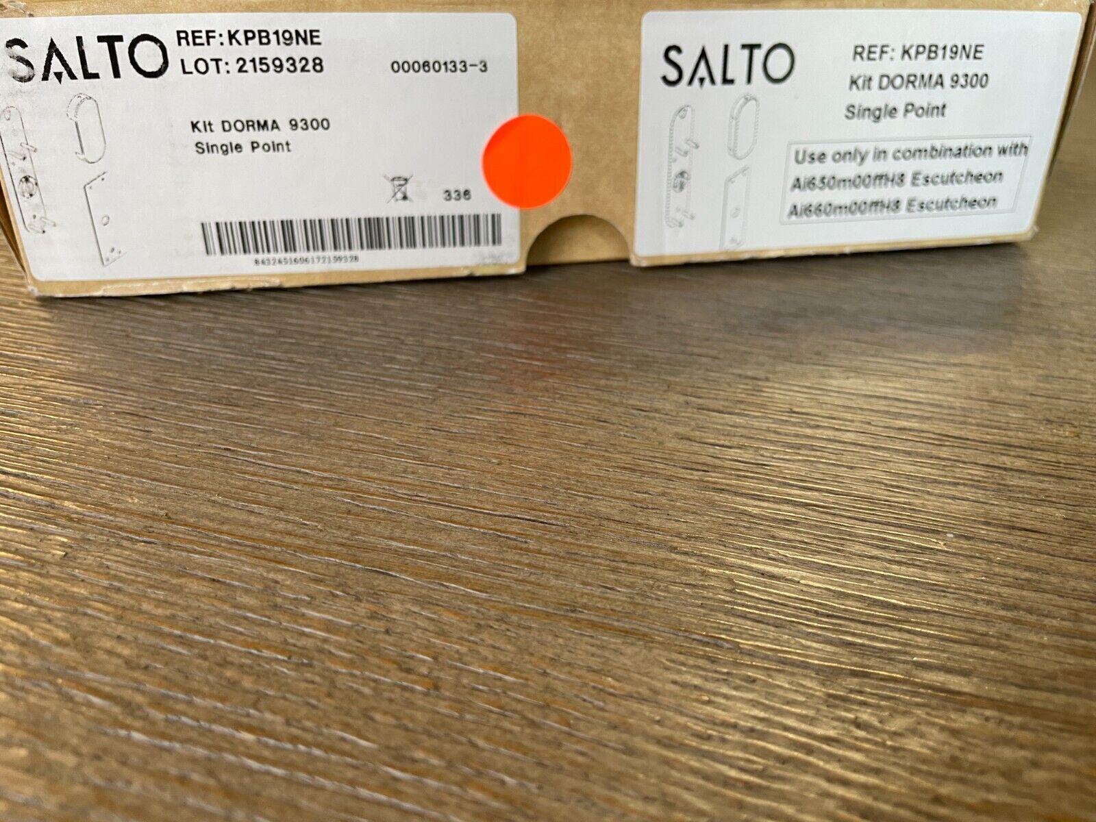 Salto KPB19NE Kit Dorma 9300 Single Point use with Escutcheon Ai650/Ai660m00ffH8