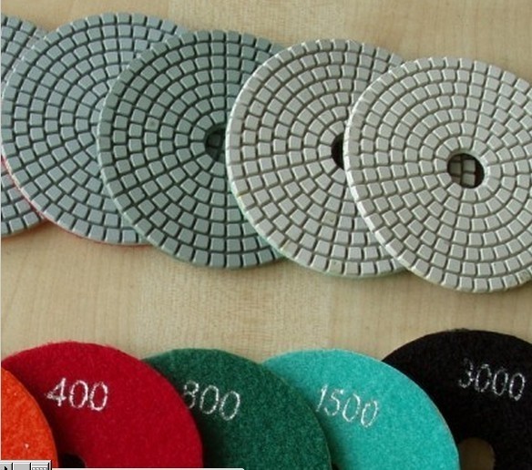 6″ 150mm DIAMOND POLISHING PAD 20 PCS Granite Concrete Marble Glass Travertine