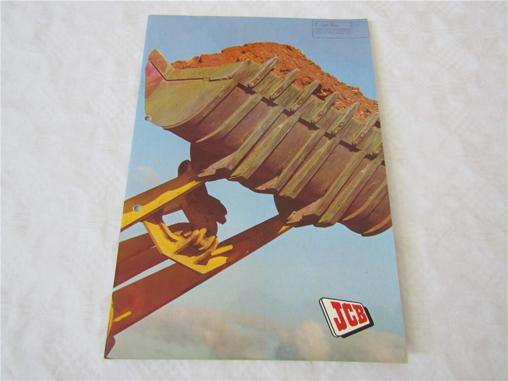 1971 JCB 2BS 3S 3CS 700 3000 907 1750 702 704 900 1000 Wheel Loader Brochure