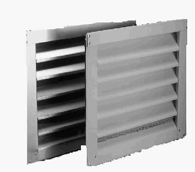 81237 Aluminum Gable Louver Vent, White, 18 x 24-In. – Quantity 1