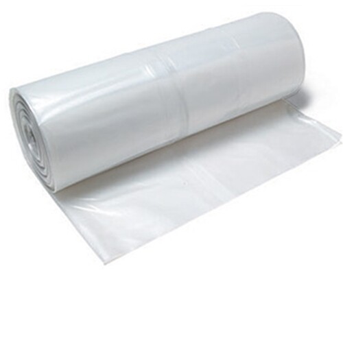 TRM 212C 12′ X 200′ 2 Mil All Weather Plastic Sheeting Clear Visqueen, 1-Roll
