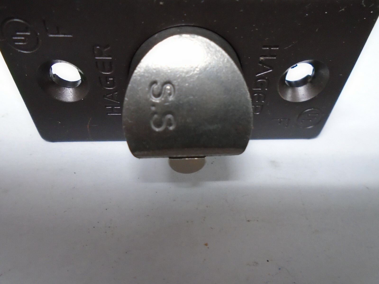 Hager Single Point Dead Lock or Latch Oil Bronze 2 3/4″ US26D 103HW
