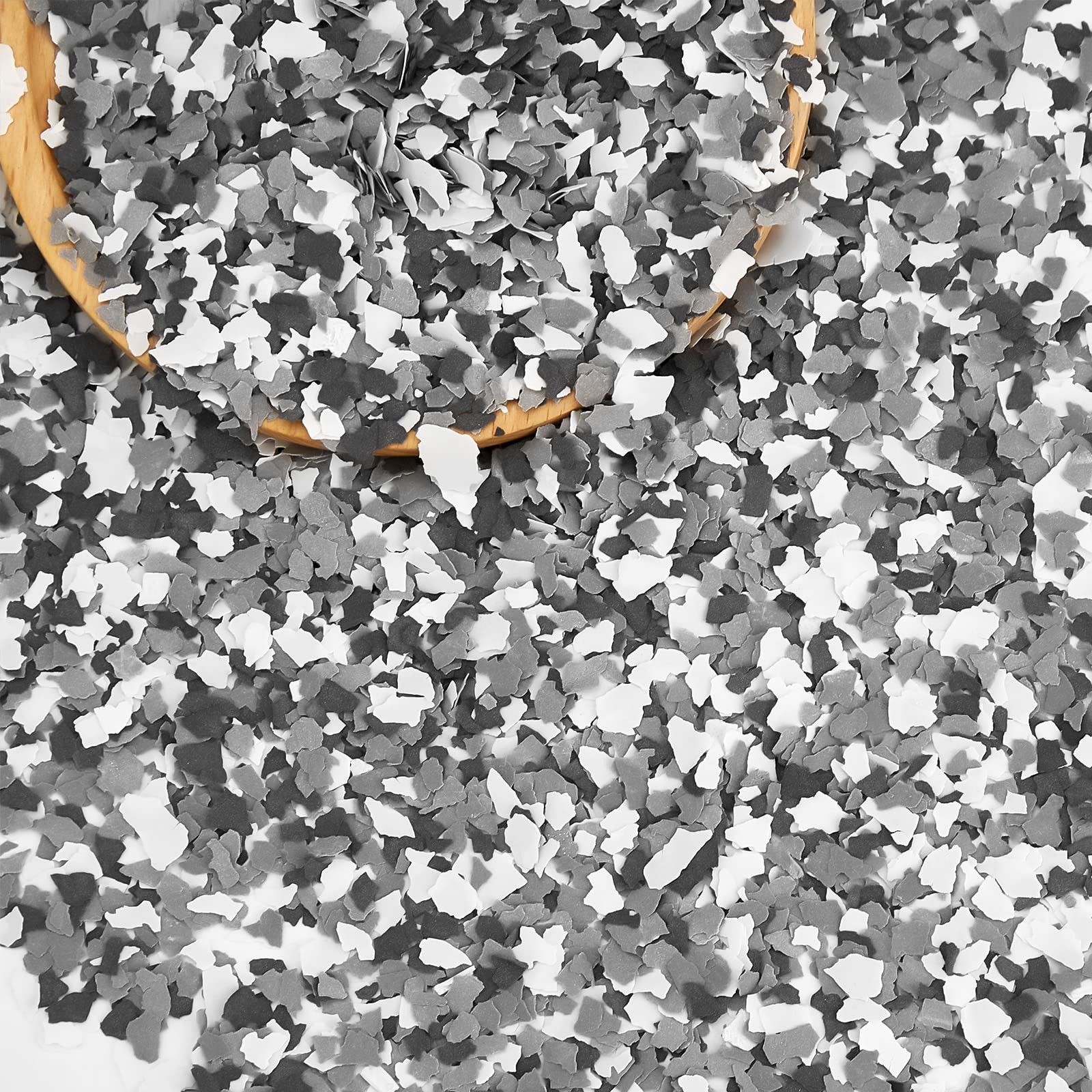 330 G/ 0.72 lb Blend Decorative Color 1 Count (Pack of 1), Black, White, Gray