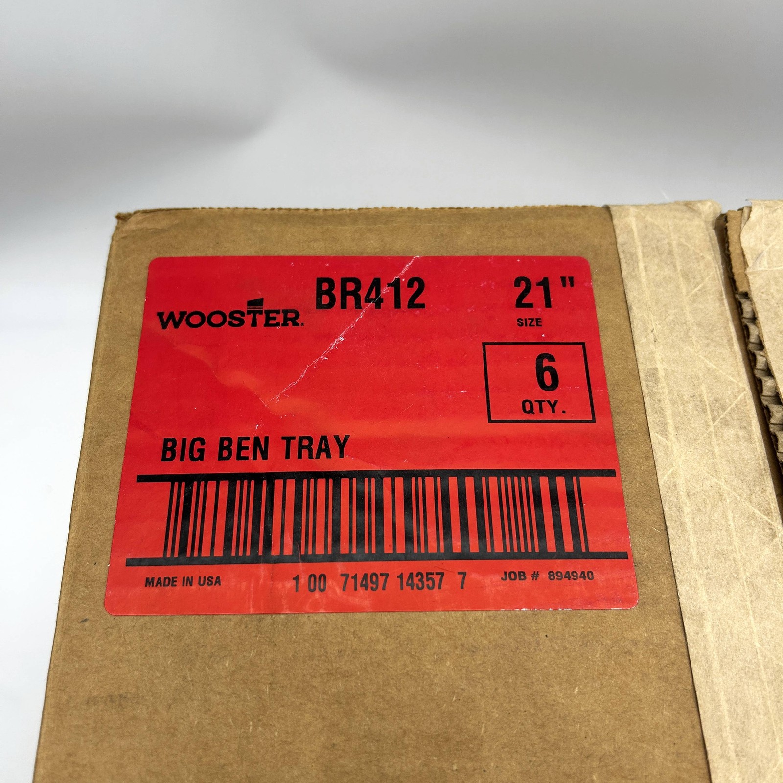 Wooster Brush Company BR412 Big Ben Paint Tray 21″ 1 Gallon Capacity Pk of 6