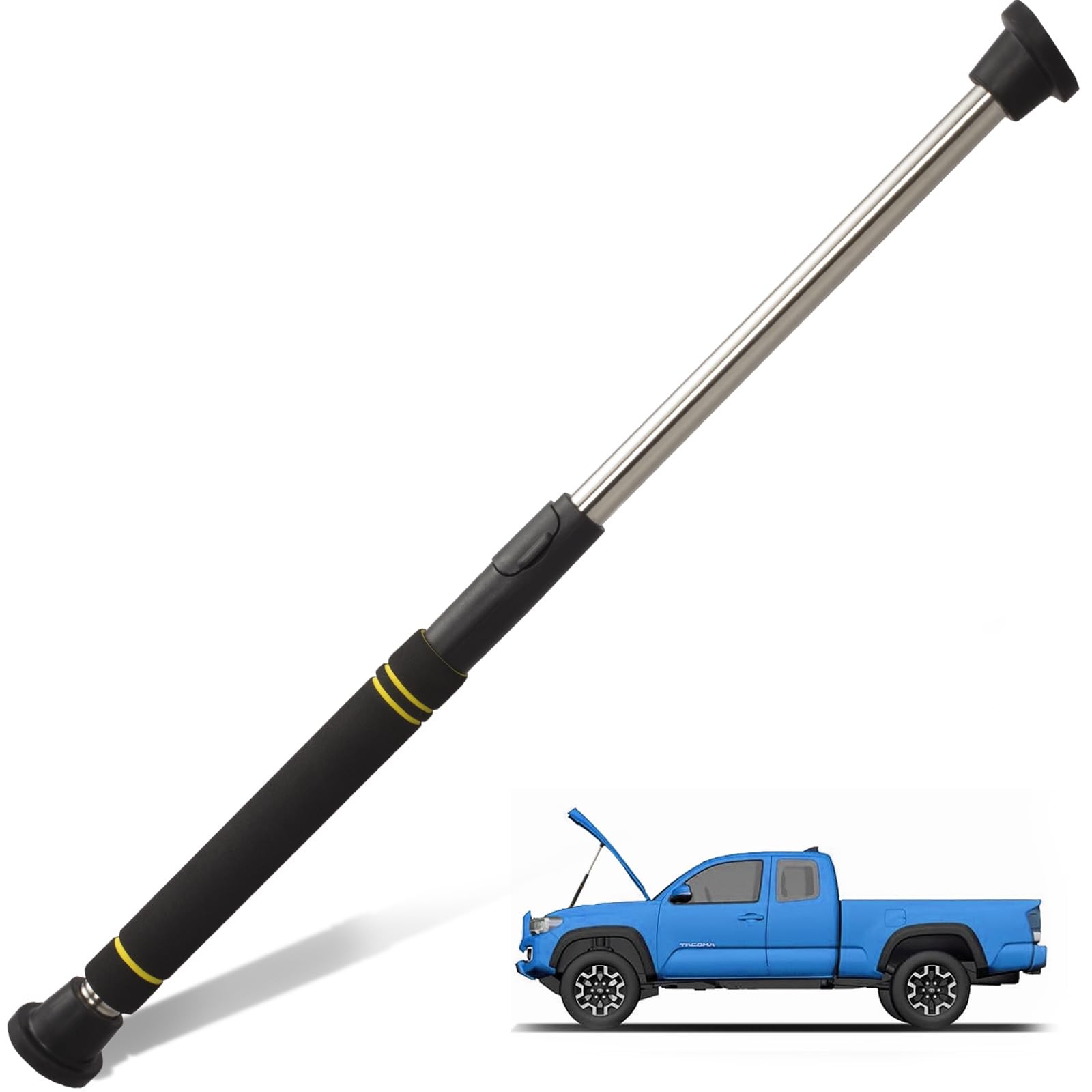 Telescopic Hood Prop Rod 29-40″ Stainless Steel Car Trunk Engine Support Holder