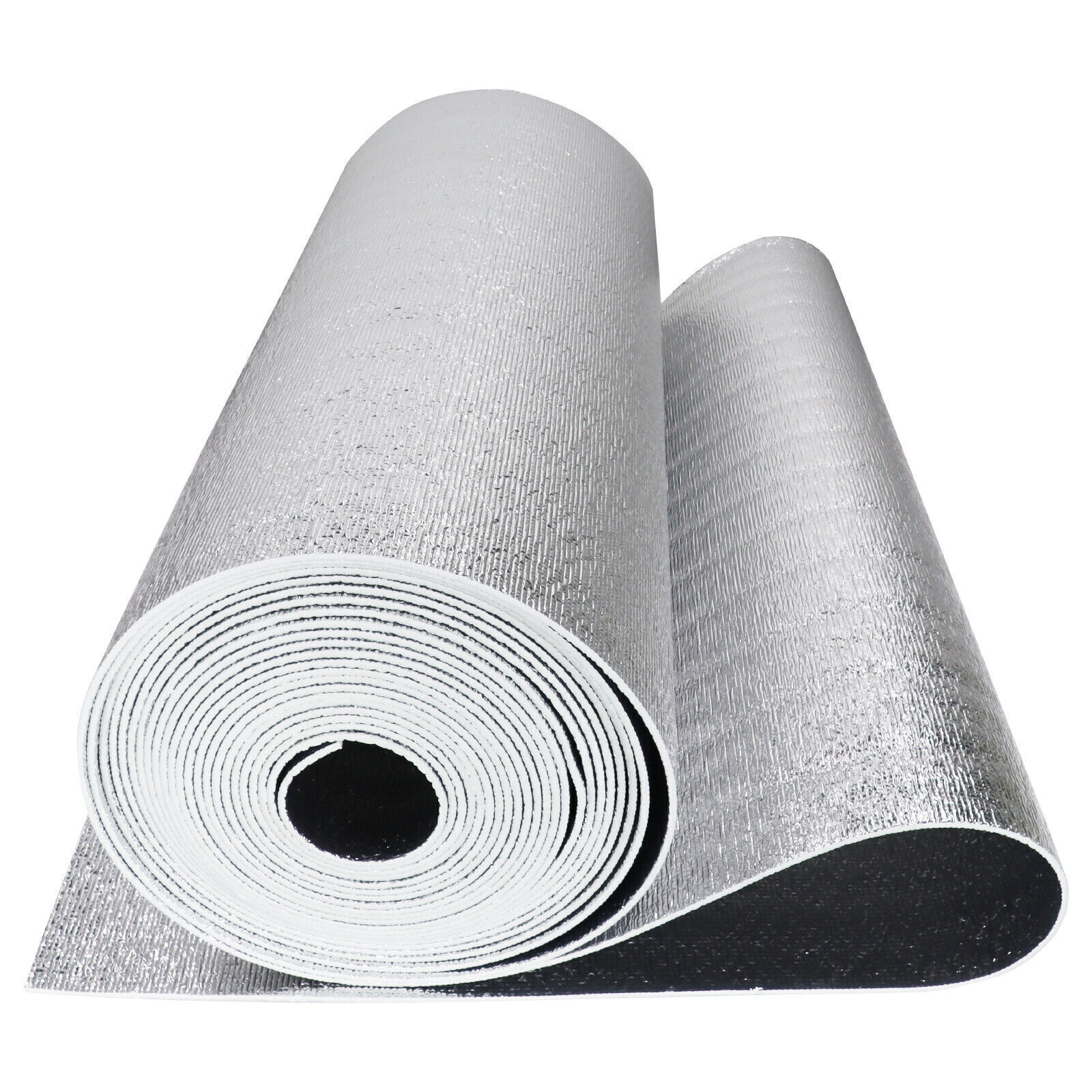 60″x40″ Double Side Reflective Insulation Foam Heat Barrier Noise Deadener Mat