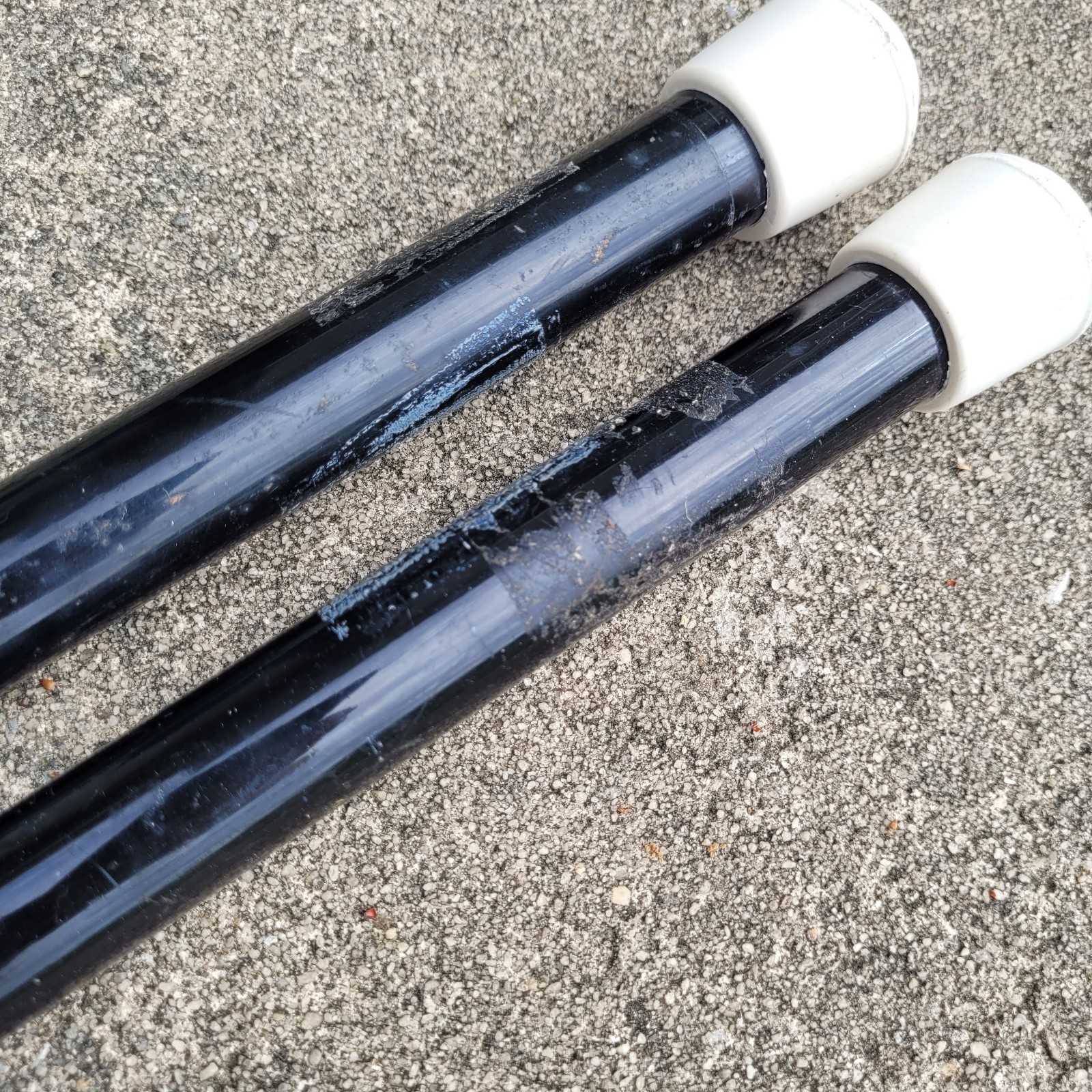 Zipwall Zip Pole 10ft Replacement Steel Poles Lot Of 2 Spring Loaded