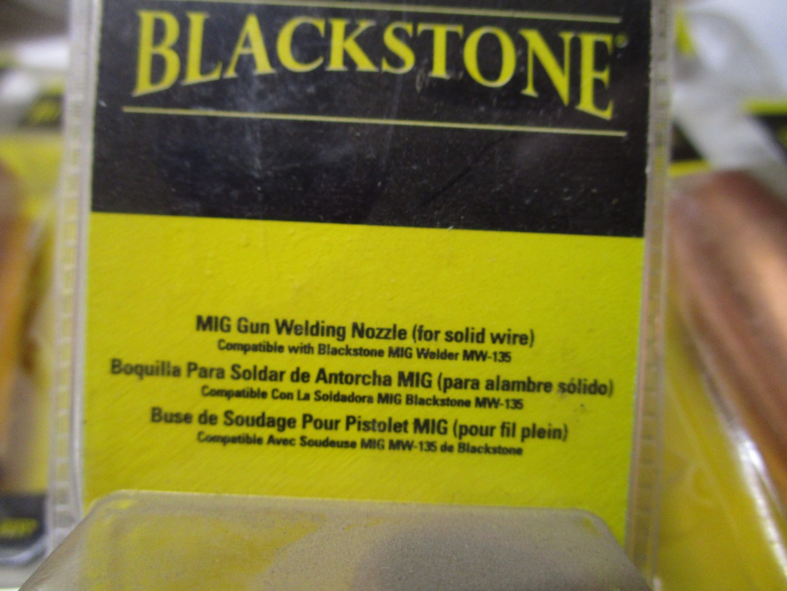 Blackstone® Solid Wire Welding Nozzle Replacement Part for BS Wirefeed QTY 6